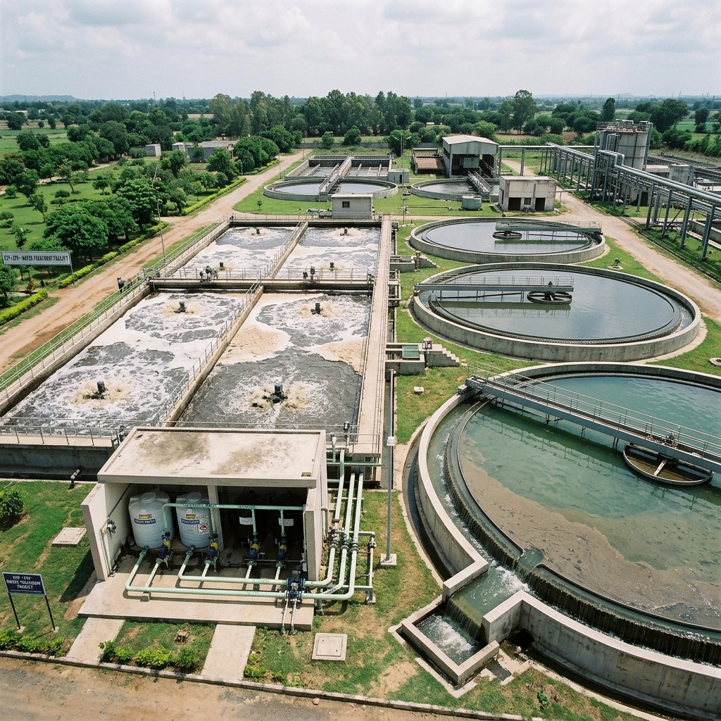 ETP and STP wastewater treatment chemicals